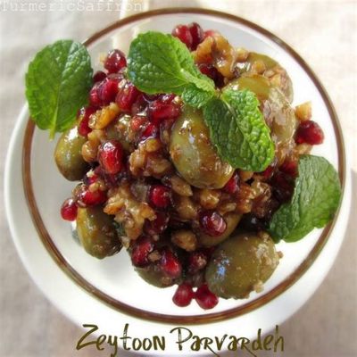  Olive and Pomegranate: A Journey into Iranian Cooking - Unveiling Aromatic Treasures and Culinary Delights